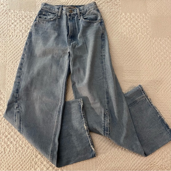 Hudson Jeans James HR Forward Seam Wide Leg Jean - Picture 4 of 12